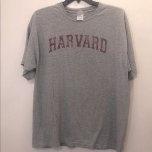 Men’s XL Gray Harvard T-shirt 100% cotton